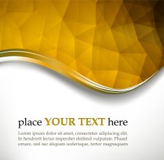 Background with waves and polygons N8