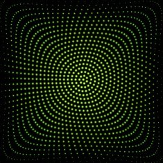 green circle of halftone vector illustration 10 eps