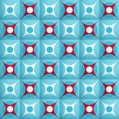 Abstract geometric pattern N76