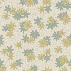 Seamless pattern with decorative flowers and lace texture N4