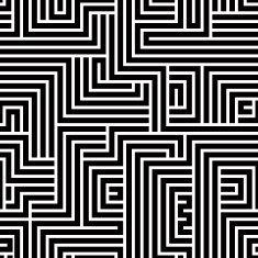 Maze seamless pattern N5