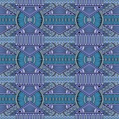 Abstract vector tribal ethnic pattern N16