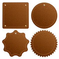 leather label N3