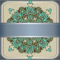 Abstract decoration vintage background Vector 10 EPS N7