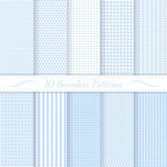 Set of seamless patterns N25