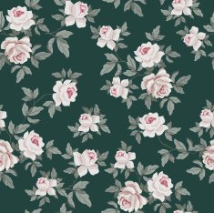 Seamless Vintage Flower Pattern N42