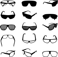 glasses silhouette N14