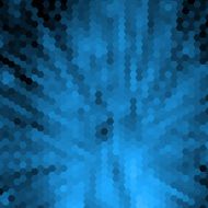 abstract blue hexagon pattern background N6