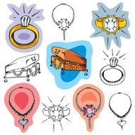 Fashion and Cosmetics Series (Vector) N9