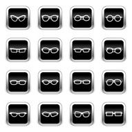 Supergloss Black Icons - Glasses