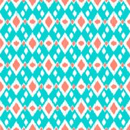 Ikat seamless pattern N9