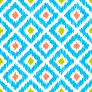 Ikat seamless pattern N10
