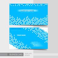 Modern business card template N18