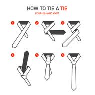How to tie a instructions