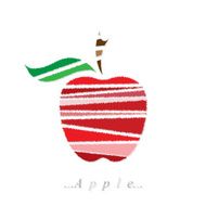 Vector of fruit apple icon N5