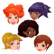 Female faces N3