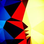 Polygon Abstract Stock Vector Background Graphic Art N9