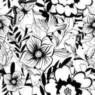 Seamless Floral Pattern N848