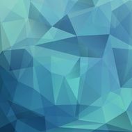 Abstract turquoise triangles background N2