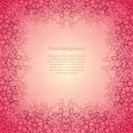Floral yellow abstract background N2