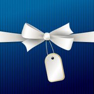 Vector christmas background with bow N2