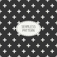 Vector seamless retro vintage geometrical hipster pattern N2