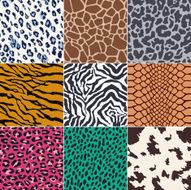 seamless animal skin pattern N7