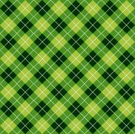 Argyle Green Pattern Design