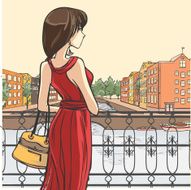 Elegant woman N17