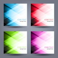 Abstract colorful geometric background N22