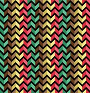 Colorful zigzag patterned wallpaper background N3