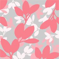Contemporary Oriental Leaf Silhouette