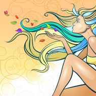 Dreaming girl N12