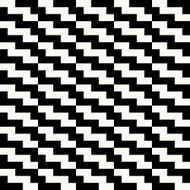Trendy hipster Black and white pixel seamless pattern N4