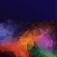 triangle geometric background N2