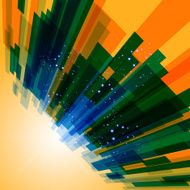 abstract colorful transparency technology pattern background