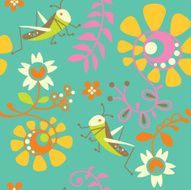Crickets and flowers