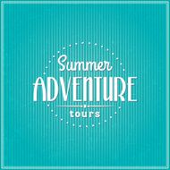 Retro elements for Summer calligraphic designs N5