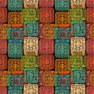 Abstract ethnic seamless pattern N43