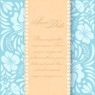 Save the date card N20