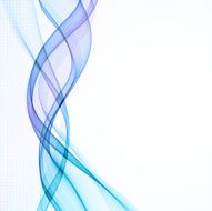 Abstract empty background with smoke wave
