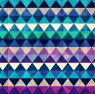 seamless colorful geometric pattern N5