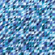 Geometric mosaic seamless pattern