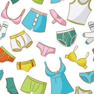 Female And Male Underwear Seamless Pattern N2