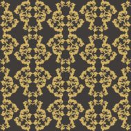 Abstract seamless floral pattern N64