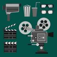 Set of movie objects