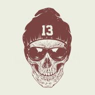 Dotwork skull Art N2