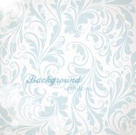 Floral Retro Background for Vintage Design N1385