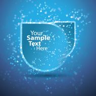 Blue Speech Bubble N4