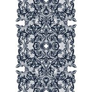 Abstract Lace Ribbon Vertical Seamless Pattern N12